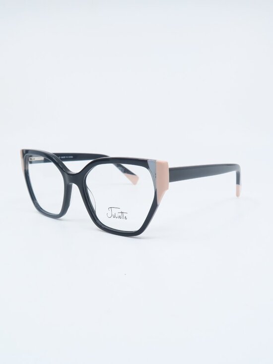 Juliette F1049D C1 54mm Black, Modern Fashion Italian, Women\'s New Eyeglasses. main image 7